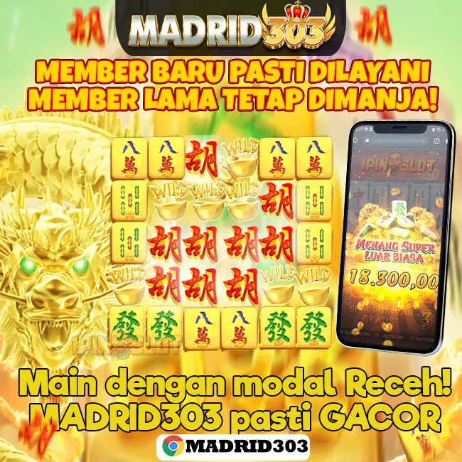 MADRID303: MADRID303 punya solusi untuk masalah bet tinggi!